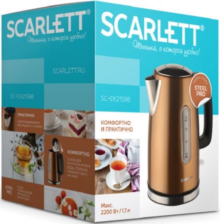 4 - Чайник Scarlett SC-EK21S98