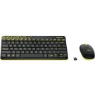 1 - Комплект (клавіатура, миша) бездротовий Logitech MK240 Black