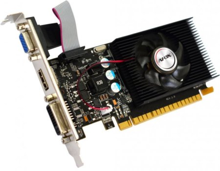 1 - Відеокарта AFOX GeForce 1Gb DDR3 128Bit AF220-1024D3L2 PCI-E