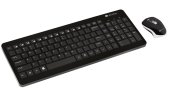 Комплект (клавіатура, миша) бездротовий Canyon CNS-HSETW3-RU Black