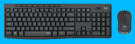 5 - Комплект (клавіатура, миша) бездротовий Logitech MK295 Combo Black