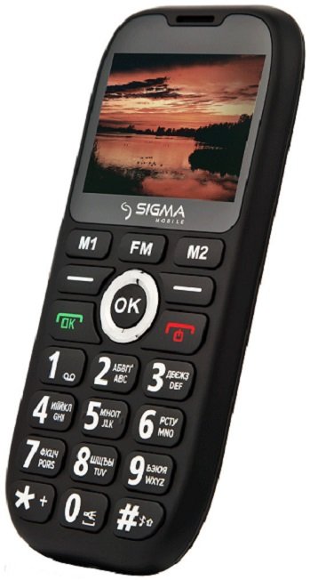 2 - Мобільний телефон Sigma mobile Comfort 50 Grand Black