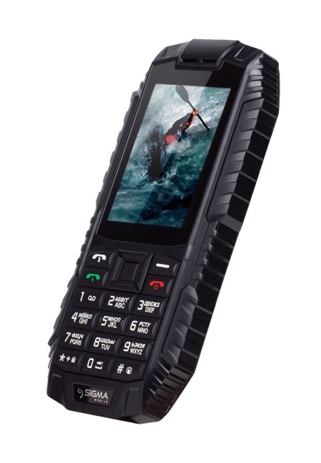 2 - Мобільний телефон Sigma mobile X-treme DT68 Black