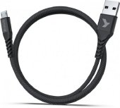 Кабель Pixus Flex Micro-USB Black