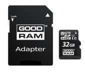 Карта пам'яті Goodram microSDHC 32GB Class10 UHS I+ SD adapter