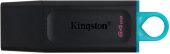 USB флеш 64 GB Kingston DT Exodia 64GB USB 3.2 Black/Teal