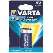 Батарейка VARTA HIGH Energy 6LR61(6LP3/46) BLI 1 ALKALINE