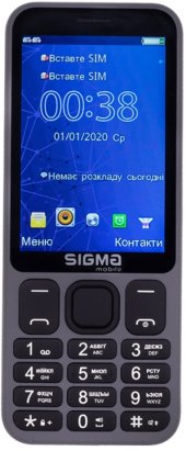 Мобільний телефон Sigma mobile X-style 351 Lider Grey