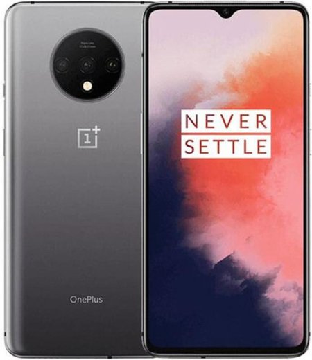 0 - Смартфон OnePlus 7T 8/256GB Dual Sim Frosted Silver