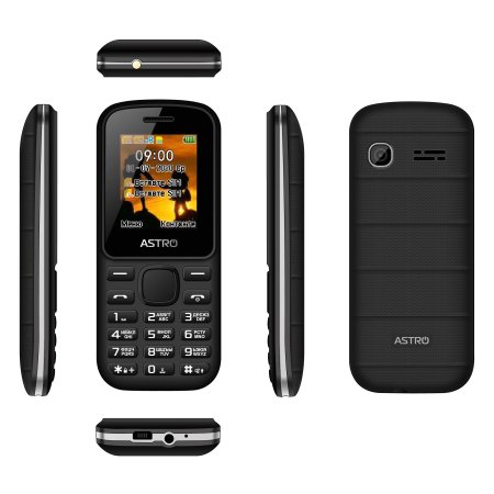 2 - Мобільний телефон Astro A171 Black