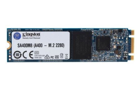 0 - Накопичувач SSD 480 GB M.2 SATA Kingston M.2 2280 SATA III TLC (SA400M8/480G)