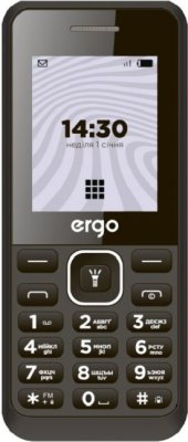 Мобільний телефон Ergo B181 Dual SIM Black