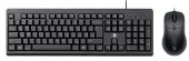 Комплект (клавіатура, миша) 2E MK401 Black