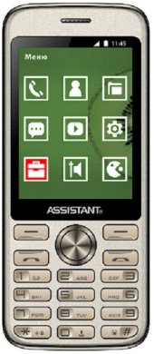 Мобільний телефон Assistant AS-204 Gold