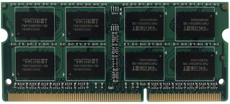 1 - Оперативна пам'ять SO-DIMM 4GB/1600 DDR3 1.35В Patriot Signature Line (PSD34G1600L2S)