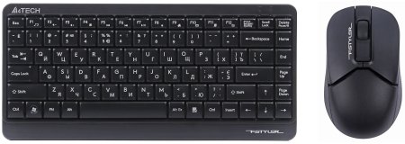 0 - Комплект (клавіатура, миша) бездротовий A4Tech FG1112 Black