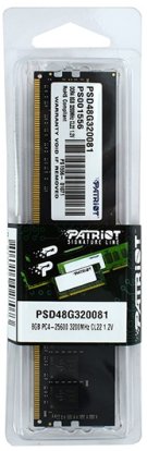 1 - Оперативна пам'ять DDR4 8GB/3200 Patriot Signature Line (PSD48G320081)