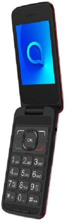 0 - Мобільний телефон Alcatel 3025 Single SIM Metallic Red