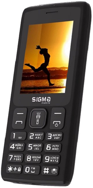 2 - Мобільний телефон Sigma mobile X-style 34 NRG Black