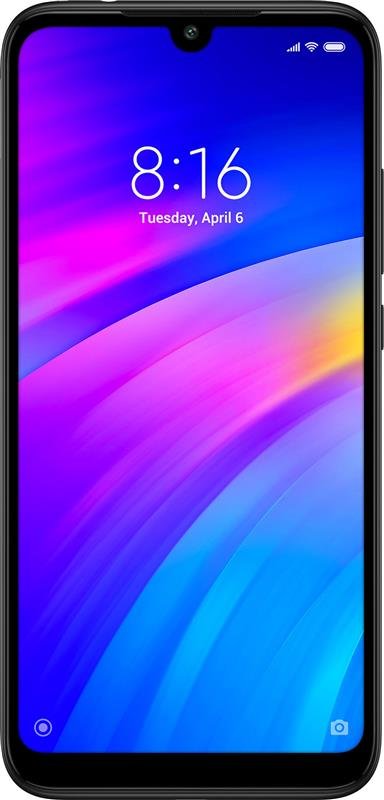 1 - Смартфон Xiaomi Redmi 7 2/16GB Dual Sim Eclipse Black