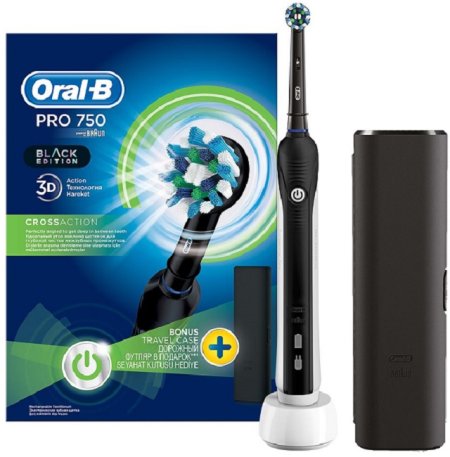 0 - Зубная щетка Braun Oral-B PRO 750 Cross Action D 16.513.UX