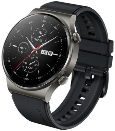 0 - Смарт-годинник Huawei Watch GT 2 Pro 46mm Night black