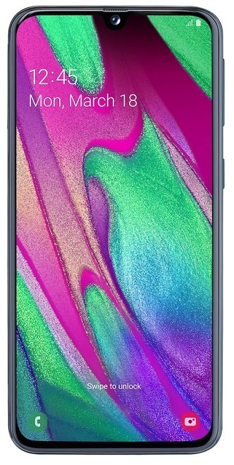 0 - Смартфон Samsung Galaxy A40 (A405F) 4/64GB Dual Sim Black