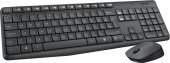 Комплект (клавіатура, миша) бездротовий Logitech MK235 UA (920-007931)