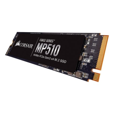 1 - Накопичувач SSD 480 GB M.2 NVMe Corsair Force Series MP510 M.2 2280 PCIe (CSSD-F480GBMP510B)