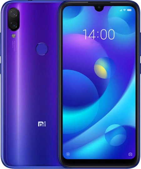 0 - Смартфон Xiaomi Mi Play 4/64GB Dual Sim Blue