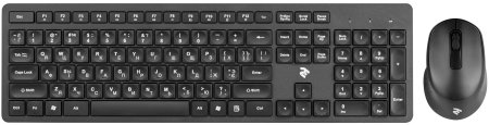 0 - Комплект (клавіатура, миша) бездротовий 2E MK420 Black