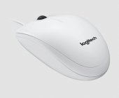 Мышь Logitech B100 USB White