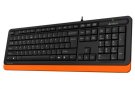 3 - Клавіатура A4Tech FK10 Black/Orange
