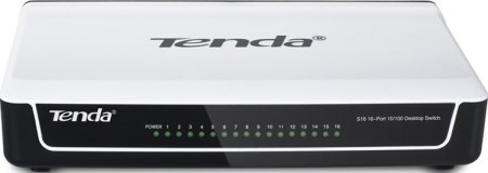 0 - Коммутатор TENDA S16