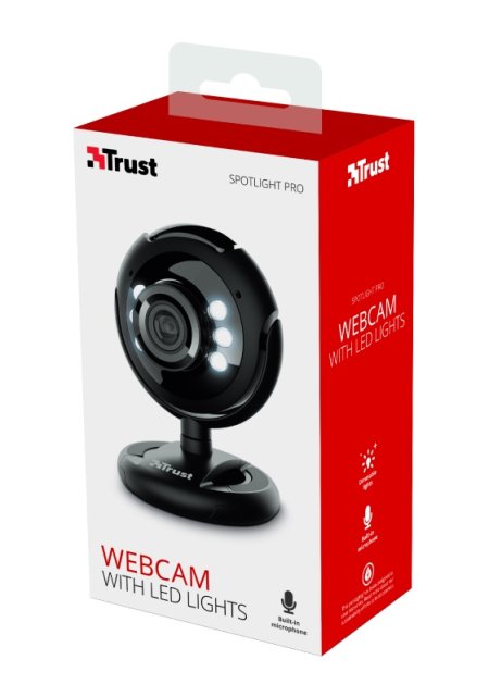 6 - Веб-камера Trust SpotLight Webcam Pro