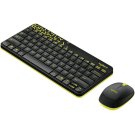 3 - Комплект (клавіатура, миша) бездротовий Logitech MK240 Black