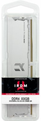 2 - Оперативна пам'ять DDR4 16GB/3600 Goodram Iridium Pro Hollow White (IRP-W3600D4V64L17/16G)
