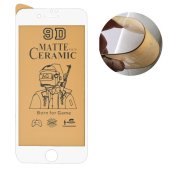 Захисне скло Ceramic MATTE iPhone 7+/8+ White