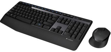 5 - Комплект (клавіатура, миша) бездротовий Logitech MK345 Combo Black