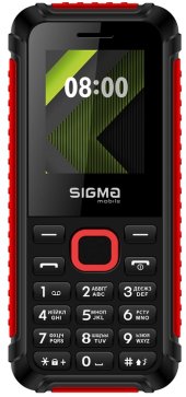 Мобільний телефон Sigma mobile X-style 18 Track Black-red