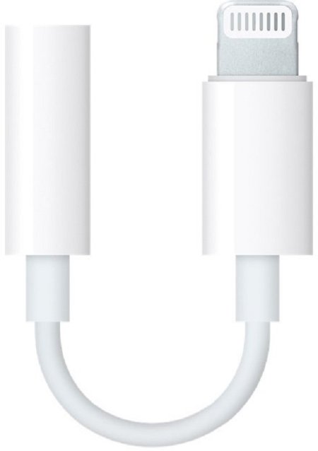0 - Адаптер Apple A1749 iPhone lightning to 3.5mm jack